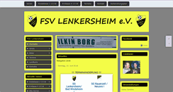 Desktop Screenshot of fsv-lenkersheim.de